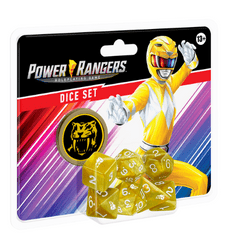 Power Rangers Roleplaying Game - Dice Set (Yellow Ranger)